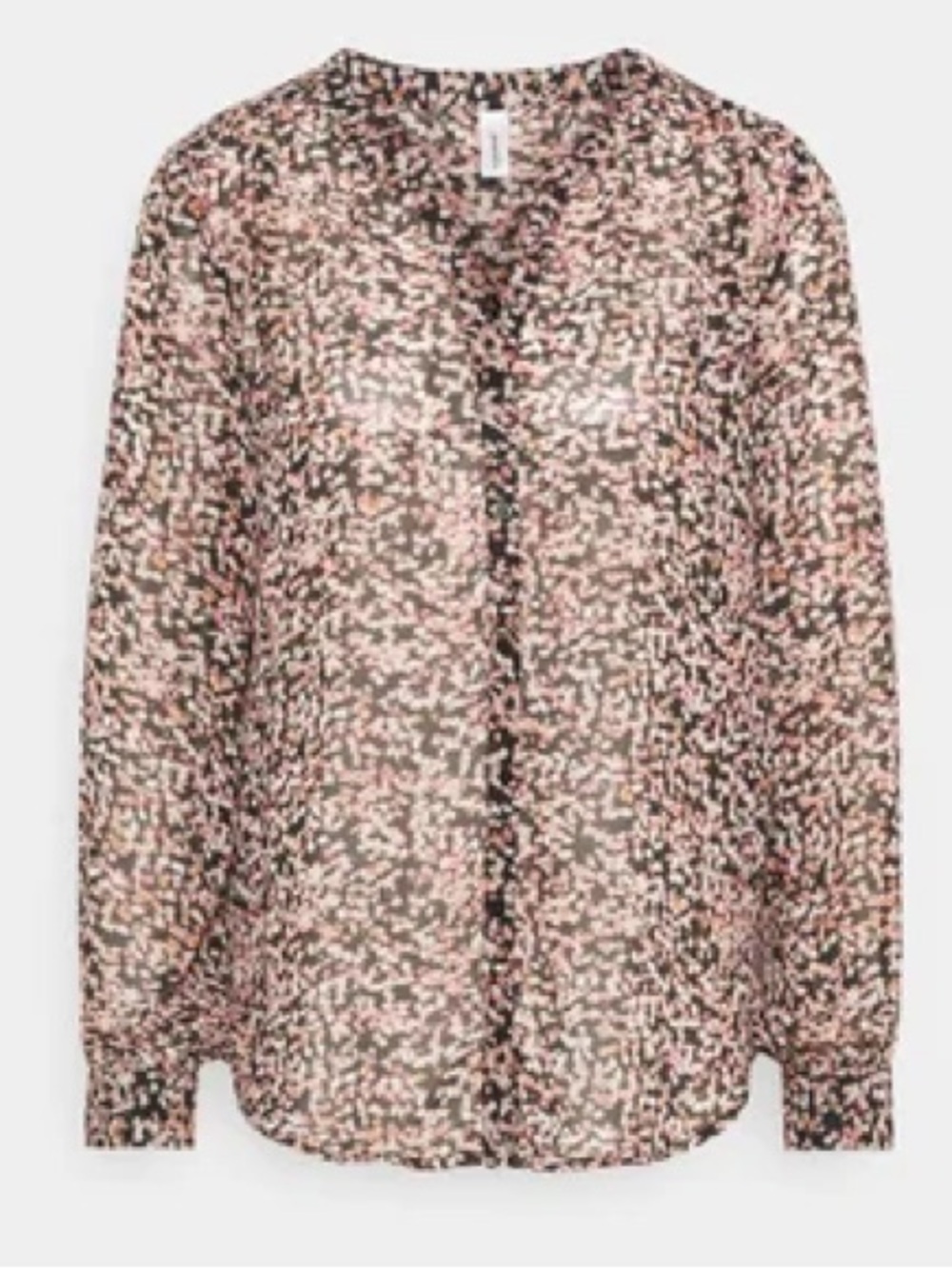 soyaconcept Size XL Floral Button-Down Blouse